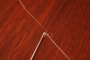 knotted needle